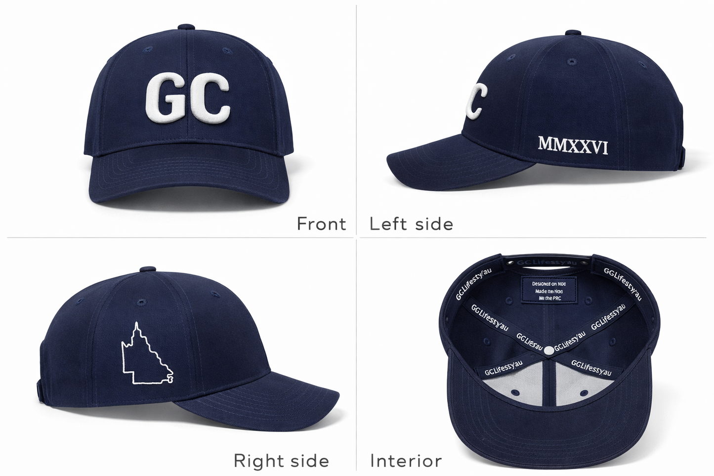GC Lifestyle Co. GC Classic Hat – Navy