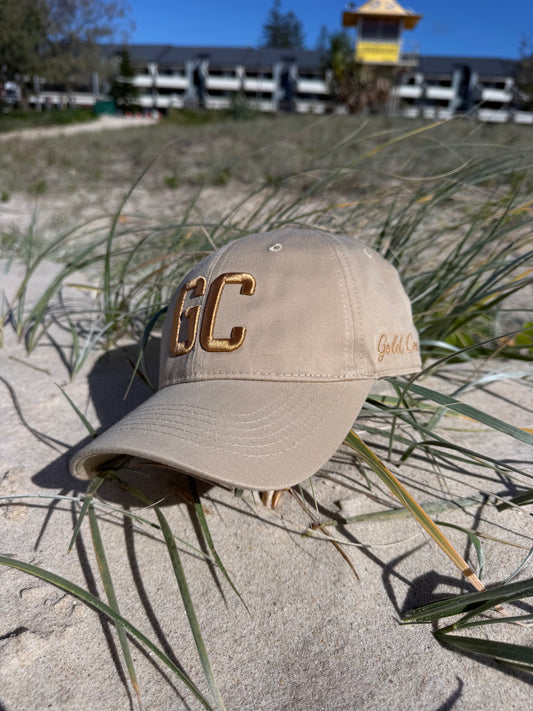 GC Lifestyle Co. GC Coast Classic Relaxed Hat – Sand