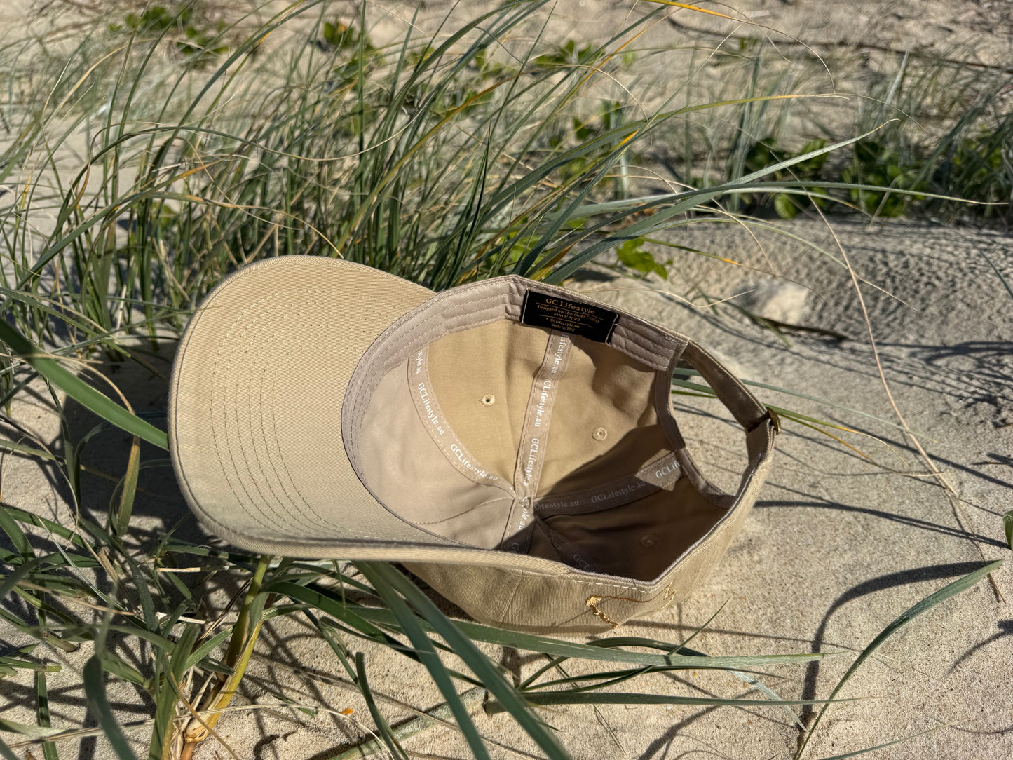 GC Lifestyle Co. GC Coast Classic Relaxed Hat – Sand