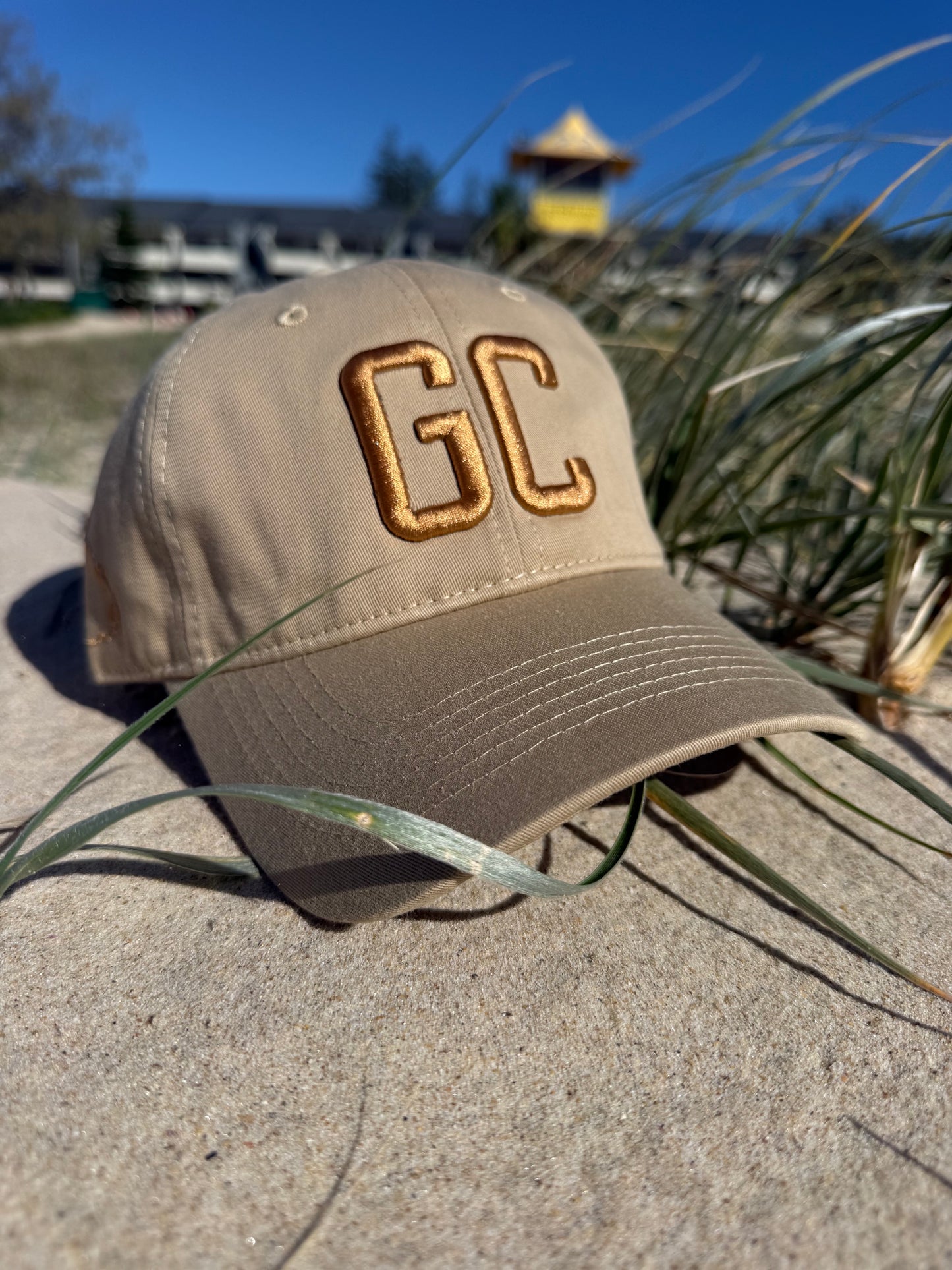 GC Lifestyle Co. GC Coast Classic Relaxed Hat – Sand