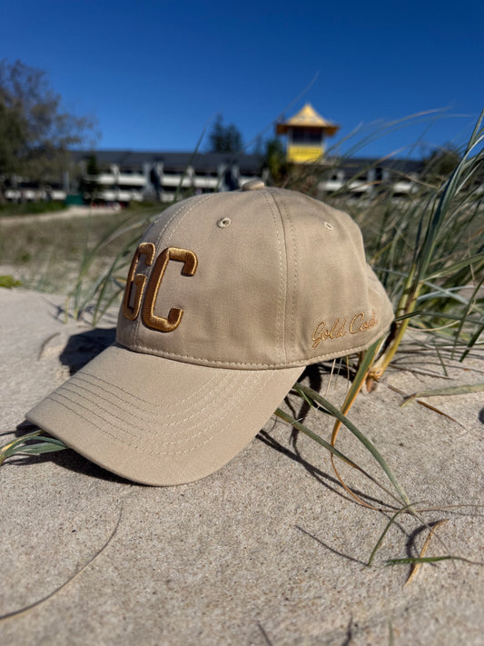 GC Lifestyle Co. GC Coast Classic Relaxed Hat – Sand