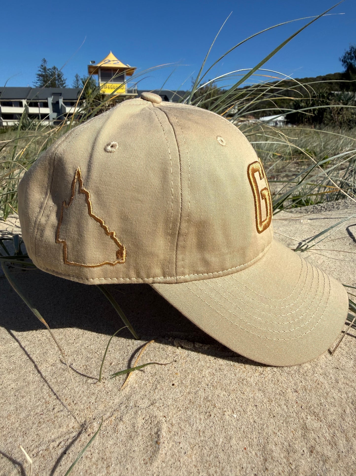 GC Lifestyle Co. GC Coast Classic Relaxed Hat – Sand