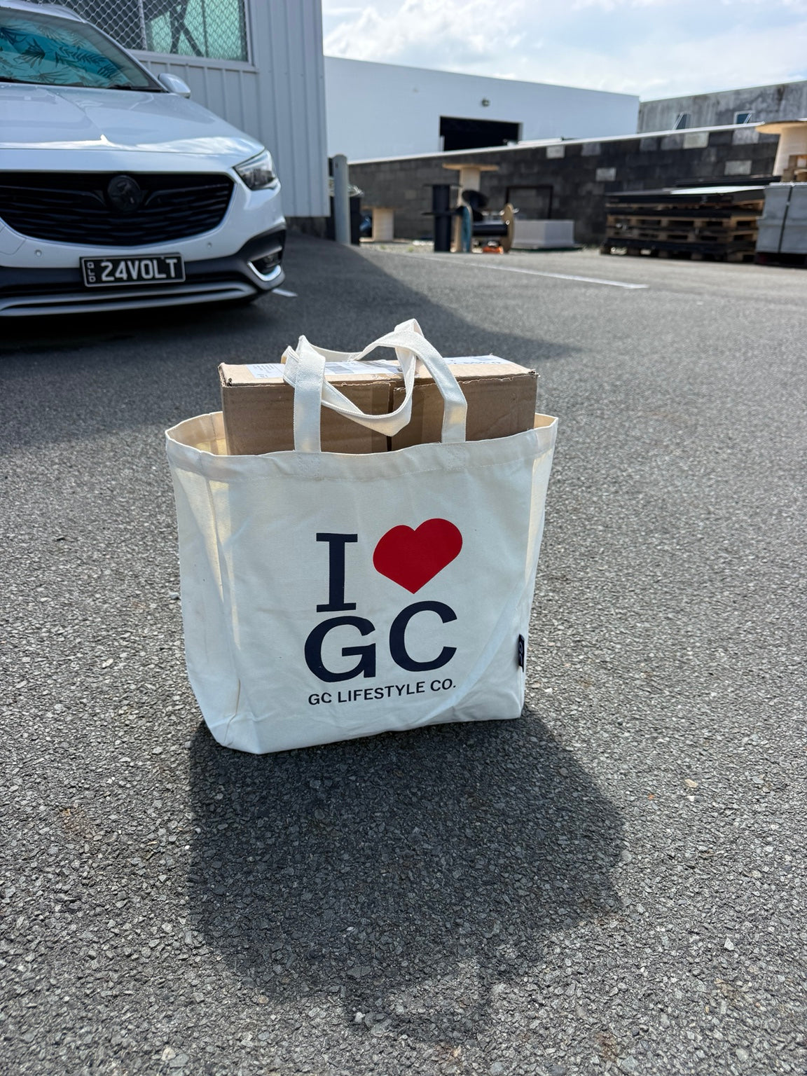 GC Lifestyle Co. I ❤️ GC Tote